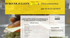 Desktop Screenshot of burguerjulians.com